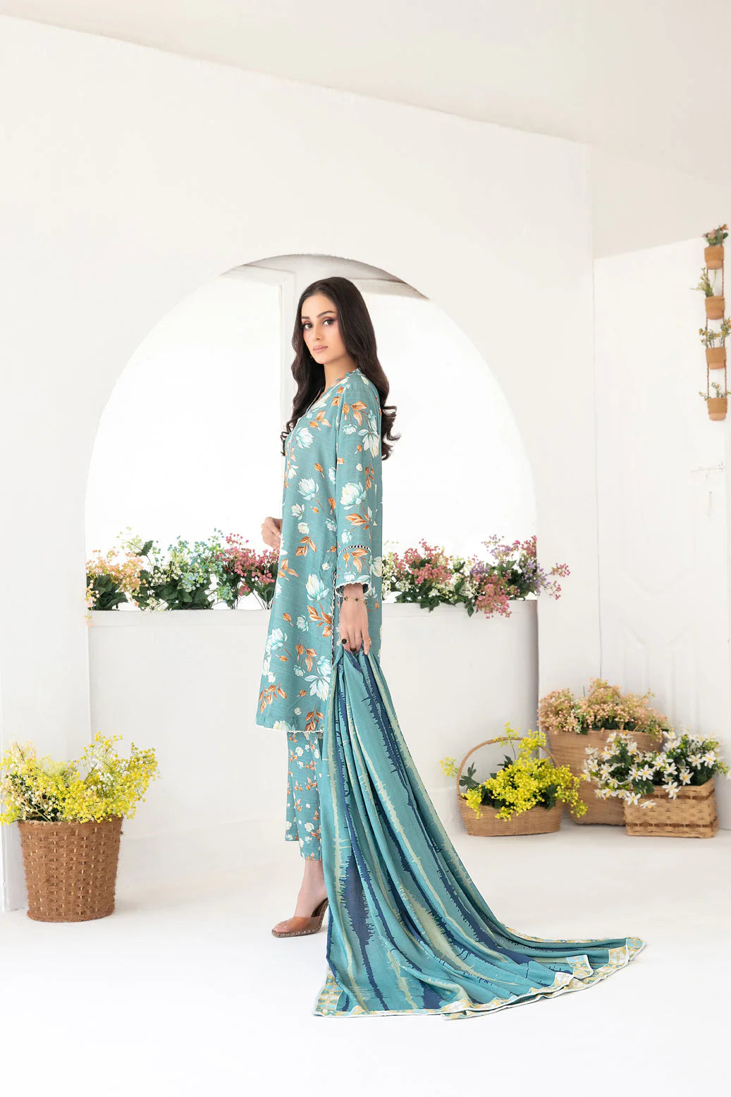 🍂 Tawakkal Zurina Printed Premium 3-Piece Suit – D-4478 🍂 زرینہ پرنٹڈ پریمیم 3 پیس سوٹ – D-4478