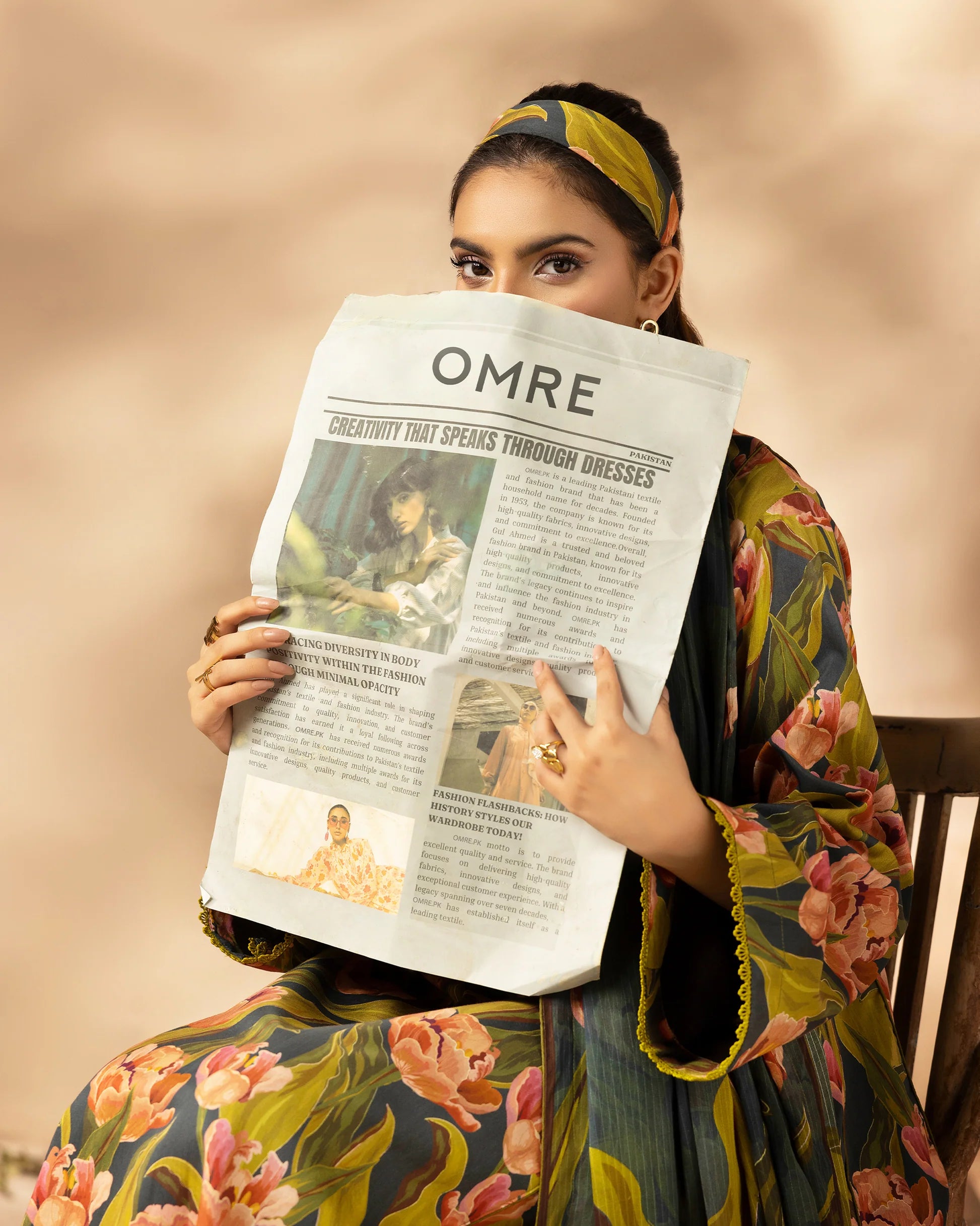 Omré Vol.1 Unstitched Viscose Digital Printed Suit – Design #06 | Diamond Digital Printed Dupatta | Winter Luxury 2025 امرے والیوم 1 غیر سلا ہوا وسکوز ڈیجیٹل پرنٹڈ سوٹ – ڈیزائن نمبر 06 | ڈائمنڈ ڈیجیٹل پرنٹڈ دوپٹہ | ونٹر لگژری 2025