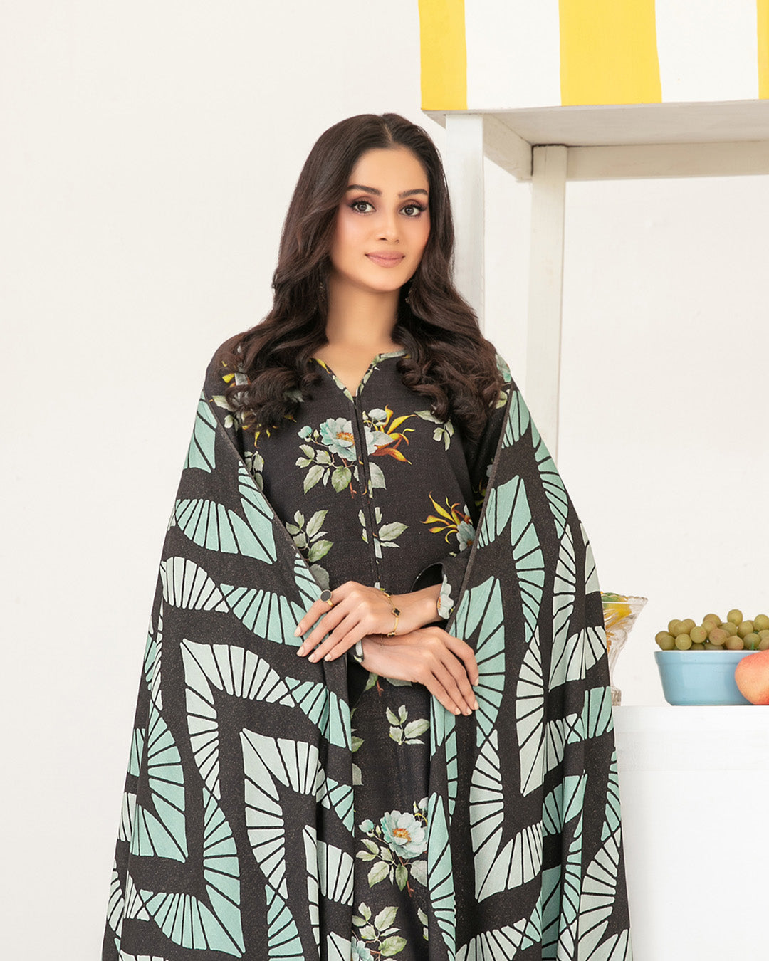 🩰 Tawakkal Zurina Printed Leather Peach Suit  D-4476 Tawakkal Fabrics – Elegance in Soft Hues 🩰 زرینہ پرنٹڈ لیذر پیچ سوٹ – نرمی اور خوبصورتی کا امتزاج