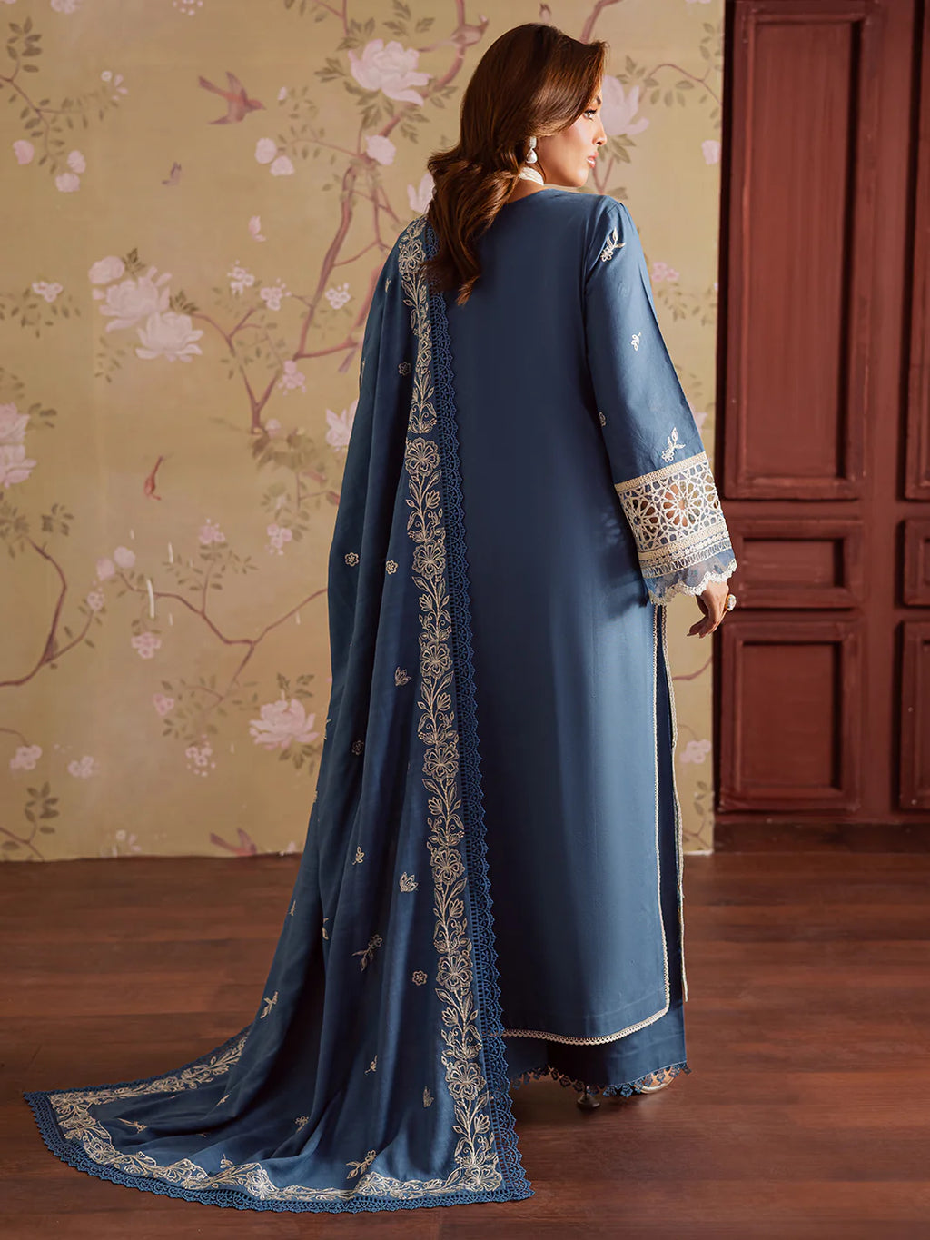 Mahnur Nova Khaddar ’25 – NK-07 | Lavender Mist | Premium Digital Printed 3PC Winter Suit ماہنور نووا کھدر ’25 – این کے-07 | لیونڈر مست | پریمیم ڈجیٹل پرنٹڈ تین پیس ونٹر سوٹ