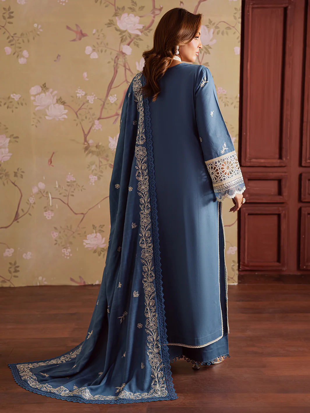 Mahnur Nova Khaddar ’25 – NK-07 | Lavender Mist | Premium Digital Printed 3PC Winter Suit ماہنور نووا کھدر ’25 – این کے-07 | لیونڈر مست | پریمیم ڈجیٹل پرنٹڈ تین پیس ونٹر سوٹ