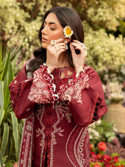 Shangrila V2 Luxury (Lawn) SHR - 01 | 3 PC Lawn